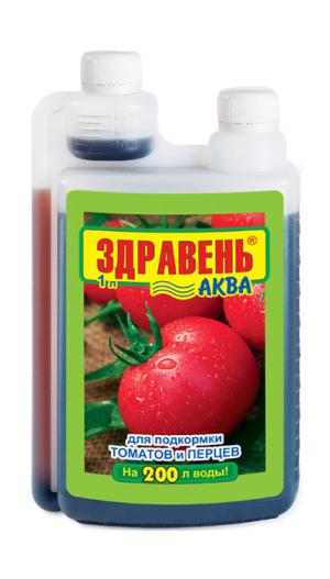 Здравень Аква томаты и перцы 1л.